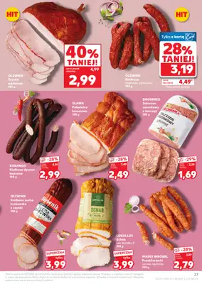 Kaufland - gazetka promocyjna Oferta Kaufland od czwartku 08.01 do środy 14.01 - strona 27