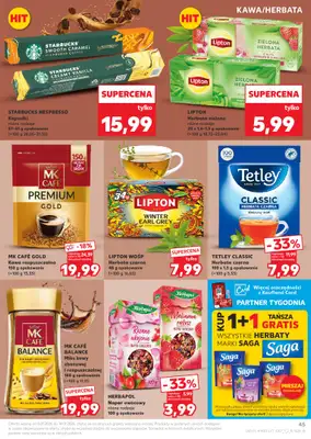 Kaufland - gazetka promocyjna Oferta Kaufland od czwartku 08.01 do środy 14.01 - strona 45