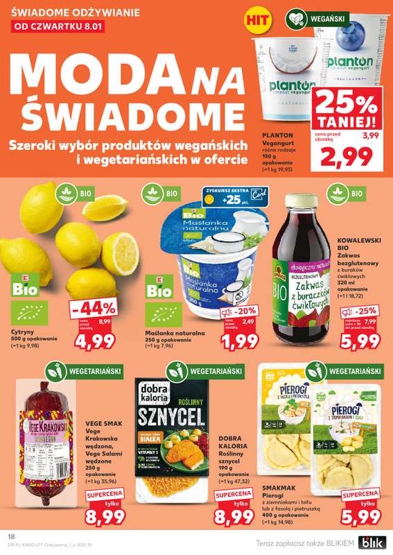 Kaufland - gazetka promocyjna Oferta Kaufland od czwartku 08.01 do środy 14.01 - strona 18