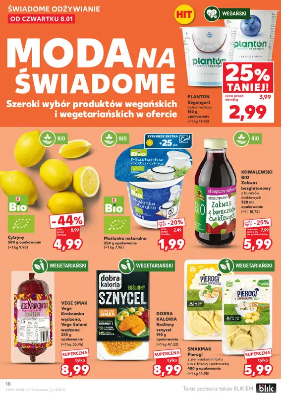Kaufland - gazetka promocyjna Oferta Kaufland od czwartku 08.01 do środy 14.01 - strona 18