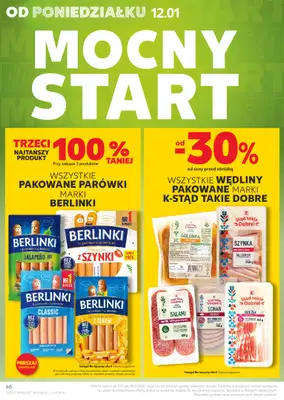 Kaufland - gazetka promocyjna Oferta Kaufland od czwartku 08.01 do środy 14.01 - strona 60