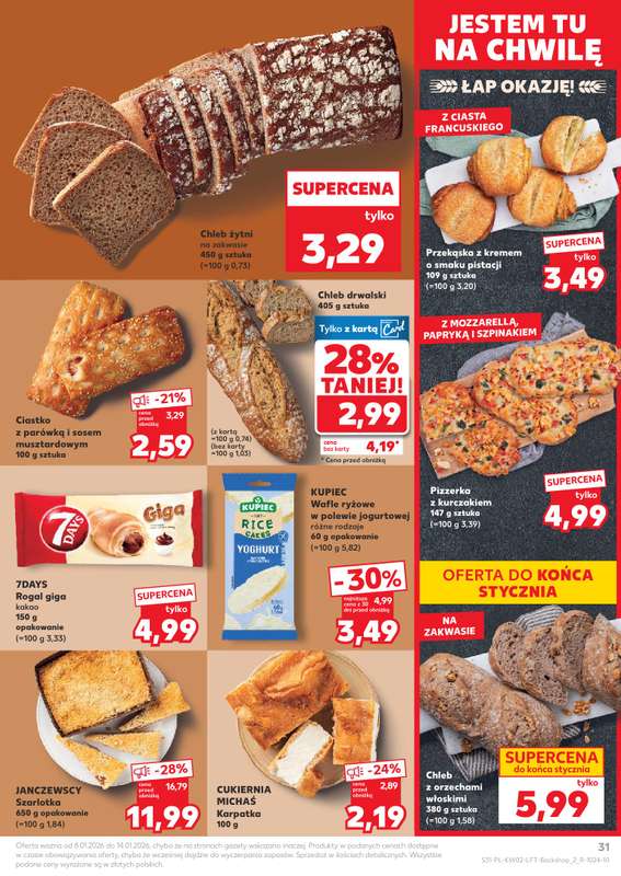 Kaufland - gazetka promocyjna Oferta Kaufland od czwartku 08.01 do środy 14.01 - strona 31