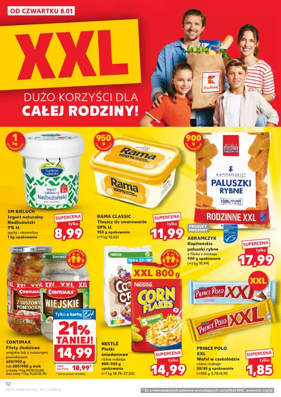 Kaufland - gazetka promocyjna Oferta Kaufland od czwartku 08.01 do środy 14.01 - strona 12
