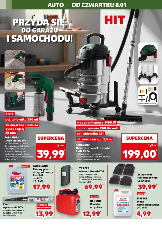 Kaufland - gazetka promocyjna Oferta Kaufland - Non Food od czwartku 08.01 do środy 14.01 - strona 10