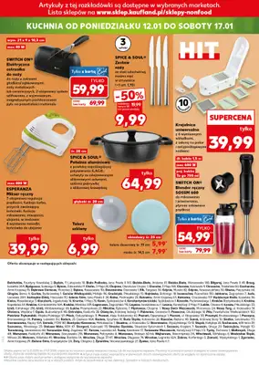 Kaufland - gazetka promocyjna Oferta Kaufland - Non Food od czwartku 08.01 do środy 14.01 - strona 15