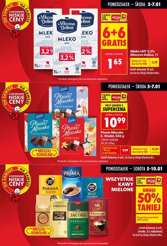 Biedronka - gazetka promocyjna Biedronkowe oszczędności od poniedziałku 05.01 do środy 07.01 - strona 3