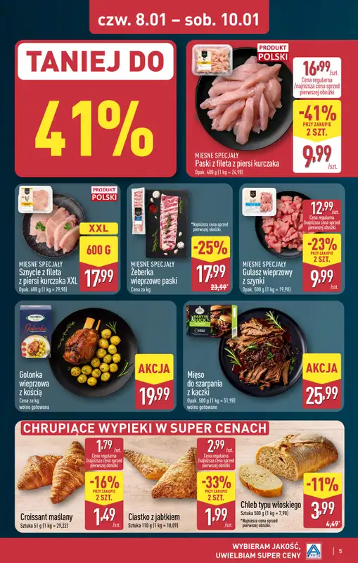 Aldi - gazetka promocyjna ZABRZE: WIELKIE OTWARCIE już w czwartek: 08.01! od czwartku 08.01 do soboty 10.01 - strona 5