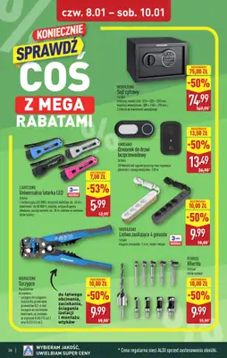 Aldi - gazetka promocyjna ZABRZE: WIELKIE OTWARCIE już w czwartek: 08.01! od czwartku 08.01 do soboty 10.01 - strona 26