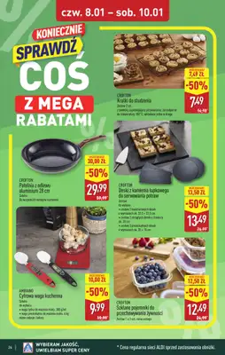 Aldi - gazetka promocyjna ZABRZE: WIELKIE OTWARCIE już w czwartek: 08.01! od czwartku 08.01 do soboty 10.01 - strona 24