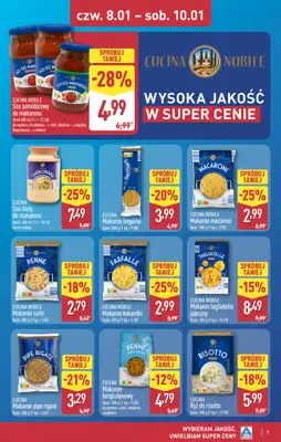 Aldi - gazetka promocyjna ZABRZE: WIELKIE OTWARCIE już w czwartek: 08.01! od czwartku 08.01 do soboty 10.01 - strona 7