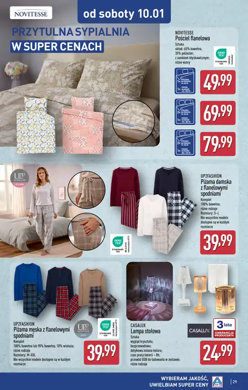 Aldi - gazetka promocyjna ZABRZE: WIELKIE OTWARCIE już w czwartek: 08.01! od czwartku 08.01 do soboty 10.01 - strona 29