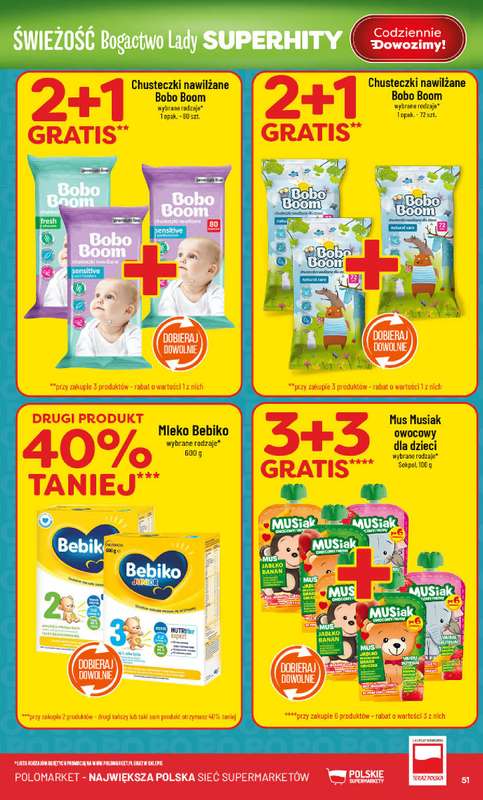 POLOmarket - gazetka promocyjna Gazetka od środy 07.01 do wtorku 13.01 - strona 51