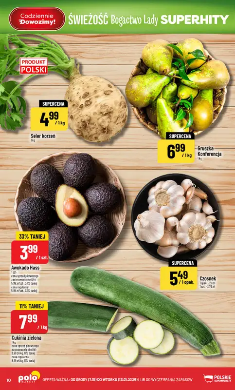 POLOmarket - gazetka promocyjna Gazetka od środy 07.01 do wtorku 13.01 - strona 10