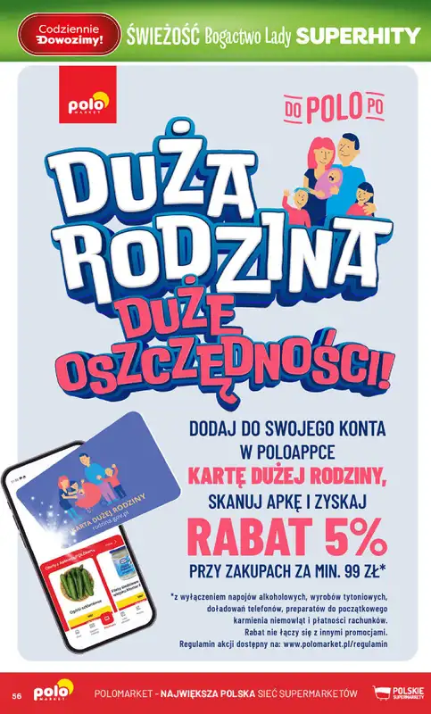 POLOmarket - gazetka promocyjna Gazetka od środy 07.01 do wtorku 13.01 - strona 56