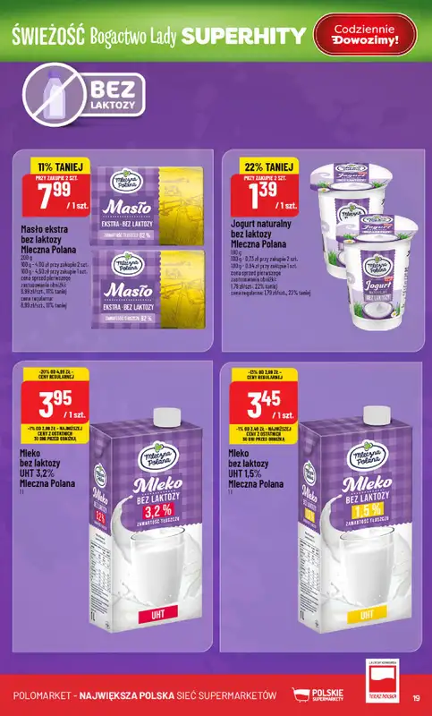 POLOmarket - gazetka promocyjna Gazetka od środy 07.01 do wtorku 13.01 - strona 19