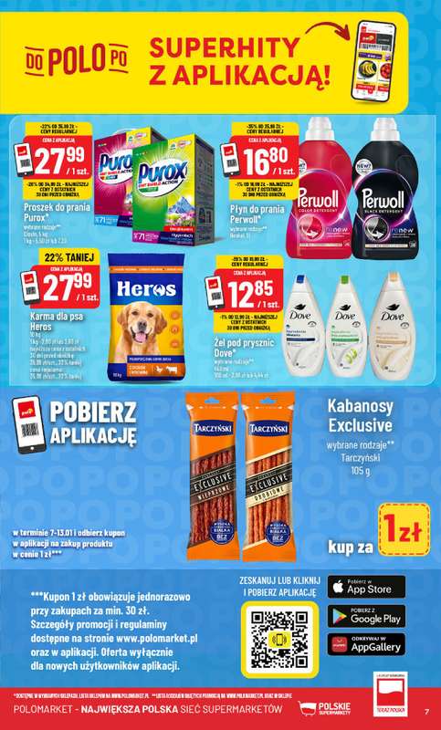 POLOmarket - gazetka promocyjna Gazetka od środy 07.01 do wtorku 13.01 - strona 7