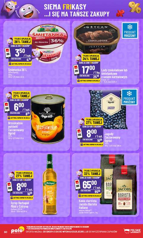 POLOmarket - gazetka promocyjna Gazetka od środy 07.01 do wtorku 13.01 - strona 60