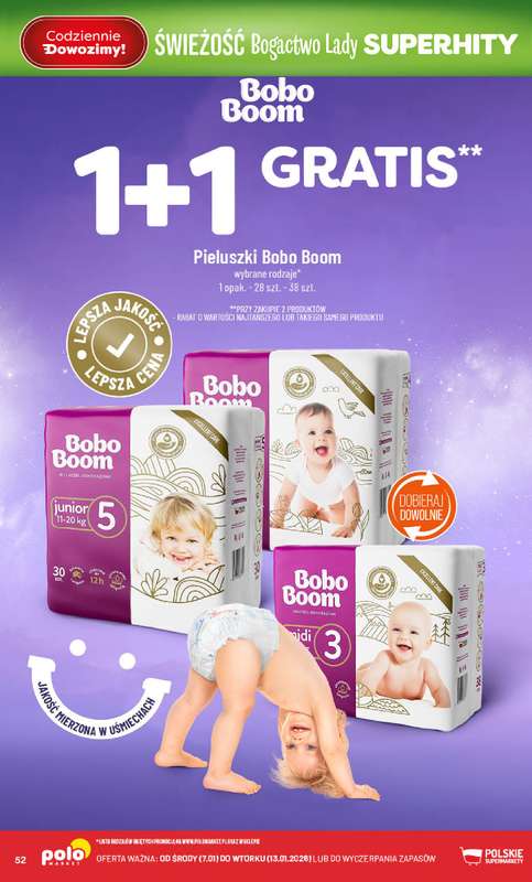 POLOmarket - gazetka promocyjna Gazetka od środy 07.01 do wtorku 13.01 - strona 52
