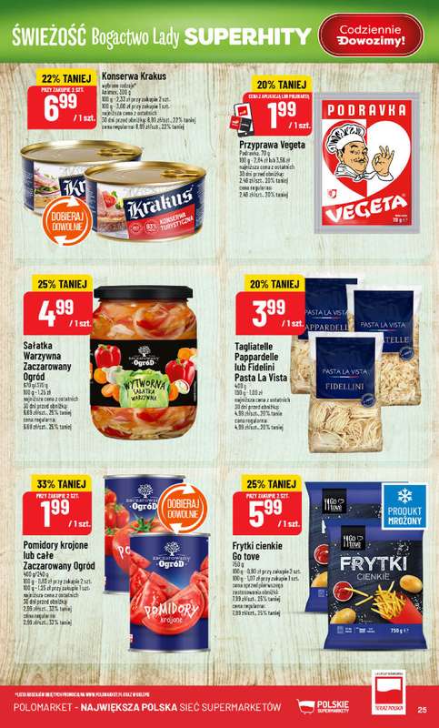 POLOmarket - gazetka promocyjna Gazetka od środy 07.01 do wtorku 13.01 - strona 25