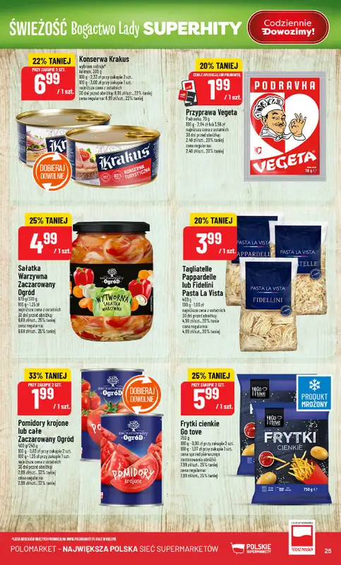 POLOmarket - gazetka promocyjna Gazetka od środy 07.01 do wtorku 13.01 - strona 25