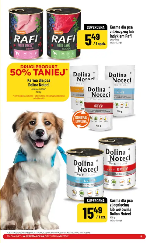 POLOmarket - gazetka promocyjna Katalog Pet Food od środy 07.01 do wtorku 20.01 - strona 5