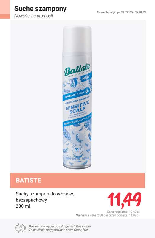 Rossmann - gazetka promocyjna NOWOŚCI na promocji! od poniedziałku 05.01 do środy 07.01 - strona 13