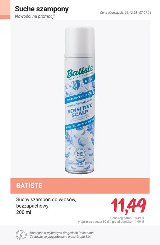 Rossmann - gazetka promocyjna NOWOŚCI na promocji! od poniedziałku 05.01 do środy 07.01 - strona 13