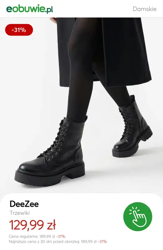 eobuwie.pl - gazetka promocyjna SALE do -50%: buty damskie od poniedziałku 05.01 do niedzieli 18.01 - strona 2