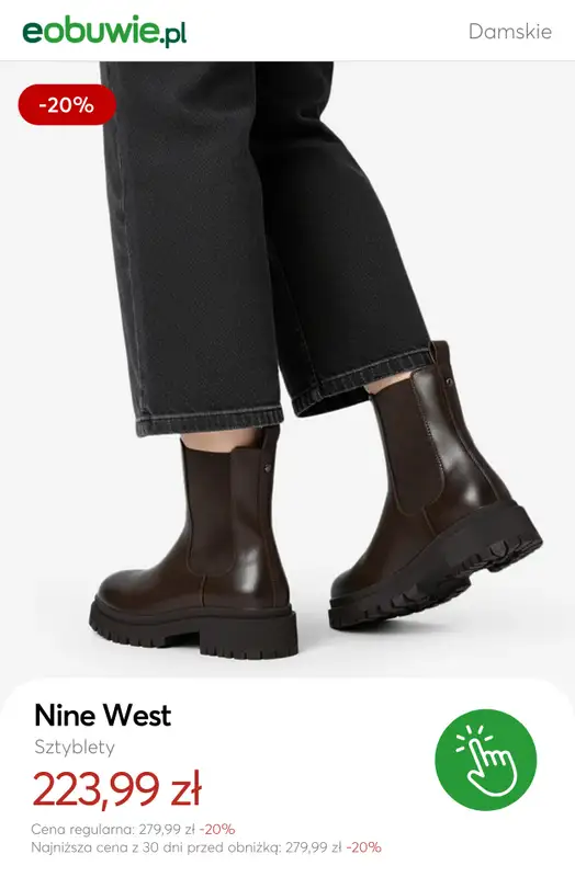 eobuwie.pl - gazetka promocyjna SALE do -50%: buty damskie od poniedziałku 05.01 do niedzieli 18.01 - strona 13