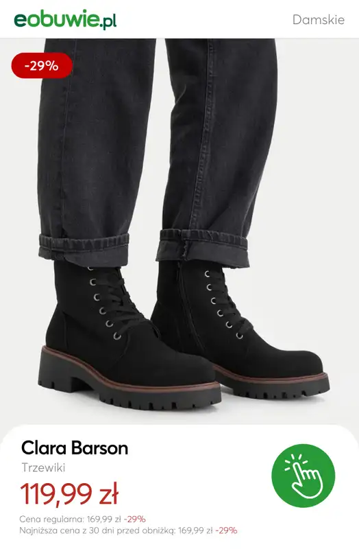 eobuwie.pl - gazetka promocyjna SALE do -50%: buty damskie od poniedziałku 05.01 do niedzieli 18.01 - strona 4