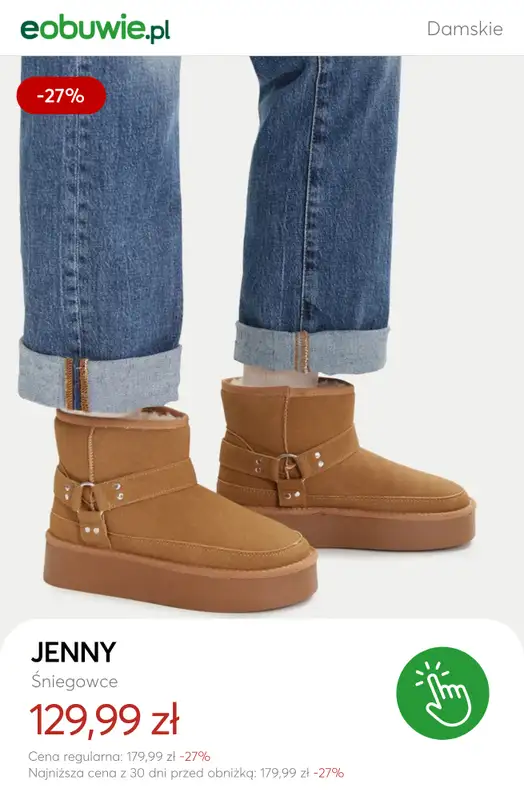 eobuwie.pl - gazetka promocyjna SALE do -50%: buty damskie od poniedziałku 05.01 do niedzieli 18.01 - strona 11