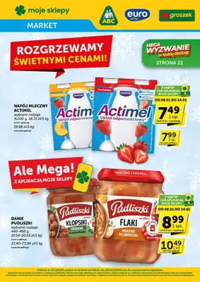 Groszek - gazetka promocyjna Gazetka Market  do wtorku 20.01