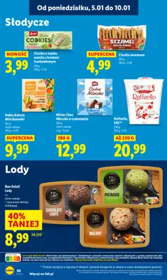 Lidl - gazetka promocyjna Oferta od poniedziałku od poniedziałku 05.01 do środy 07.01 - strona 52