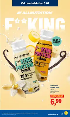 Lidl - gazetka promocyjna Oferta od poniedziałku od poniedziałku 05.01 do środy 07.01 - strona 41