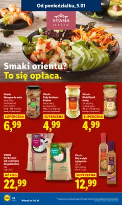 Lidl - gazetka promocyjna Oferta od poniedziałku od poniedziałku 05.01 do środy 07.01 - strona 26