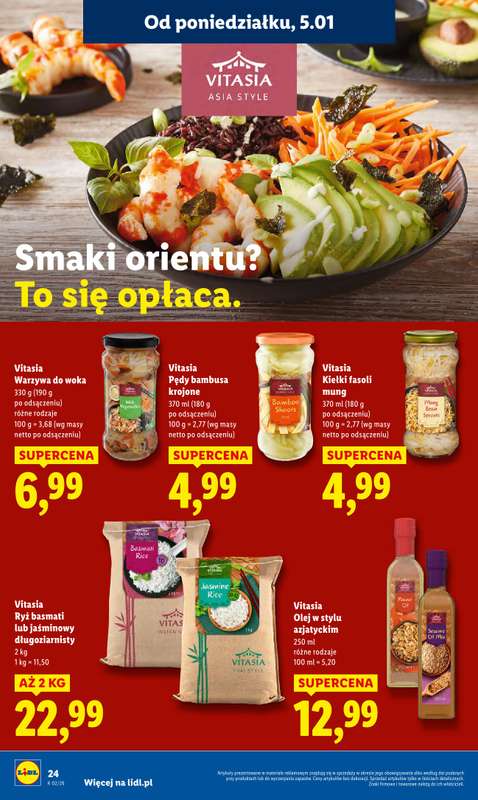 Lidl - gazetka promocyjna Oferta od poniedziałku od poniedziałku 05.01 do środy 07.01 - strona 26