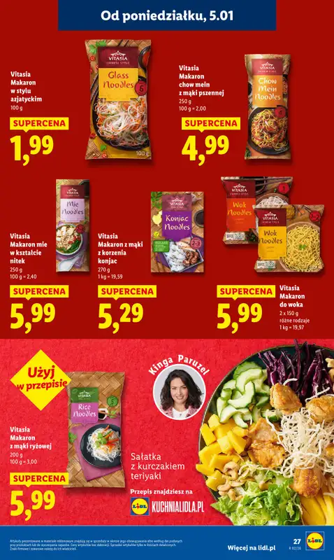 Lidl - gazetka promocyjna Oferta od poniedziałku od poniedziałku 05.01 do środy 07.01 - strona 29