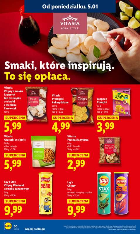 Lidl - gazetka promocyjna Oferta od poniedziałku od poniedziałku 05.01 do środy 07.01 - strona 32