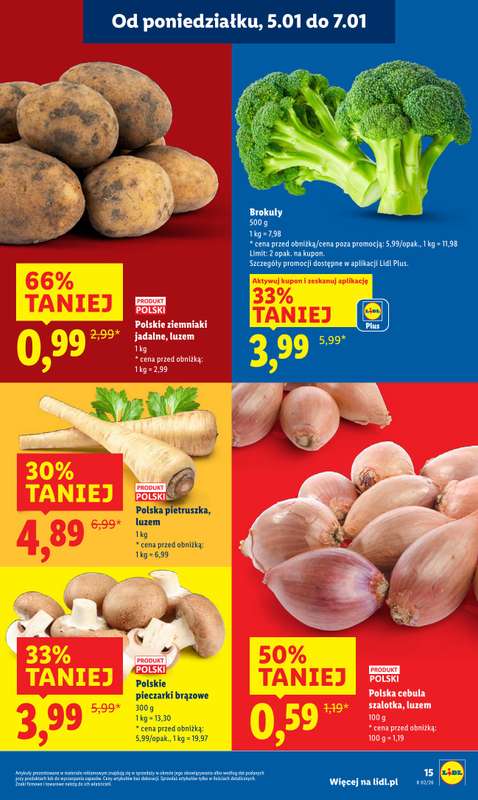 Lidl - gazetka promocyjna Oferta od poniedziałku od poniedziałku 05.01 do środy 07.01 - strona 17
