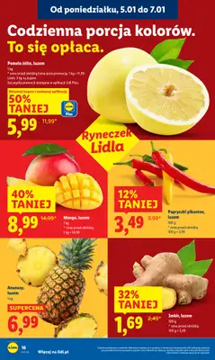 Lidl - gazetka promocyjna Oferta od poniedziałku od poniedziałku 05.01 do środy 07.01 - strona 18
