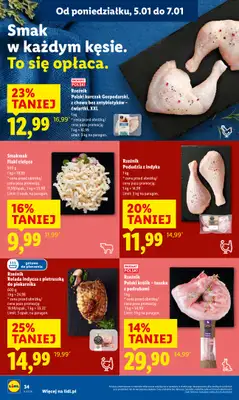 Lidl - gazetka promocyjna Oferta od poniedziałku od poniedziałku 05.01 do środy 07.01 - strona 36