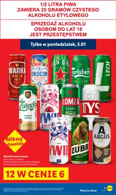 Lidl - gazetka promocyjna Oferta od poniedziałku od poniedziałku 05.01 do środy 07.01 - strona 7