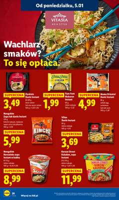 Lidl - gazetka promocyjna Oferta od poniedziałku od poniedziałku 05.01 do środy 07.01 - strona 30