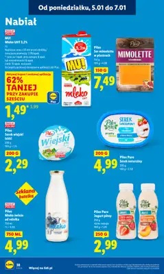Lidl - gazetka promocyjna Oferta od poniedziałku od poniedziałku 05.01 do środy 07.01 - strona 40