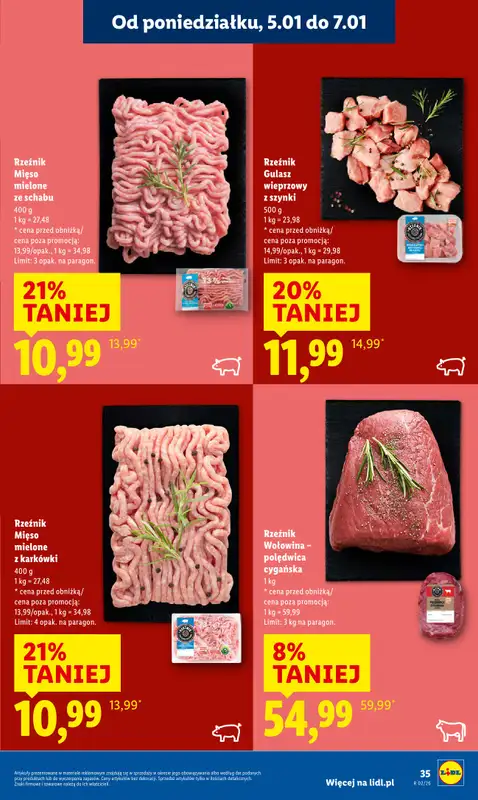 Lidl - gazetka promocyjna Oferta od poniedziałku od poniedziałku 05.01 do środy 07.01 - strona 37
