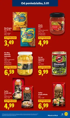 Lidl - gazetka promocyjna Oferta od poniedziałku od poniedziałku 05.01 do środy 07.01 - strona 27
