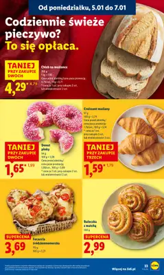 Lidl - gazetka promocyjna Oferta od poniedziałku od poniedziałku 05.01 do środy 07.01 - strona 35