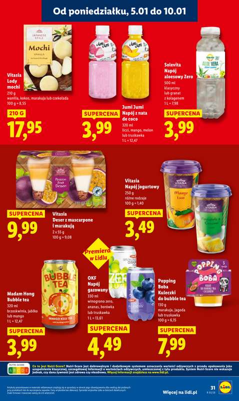 Lidl - gazetka promocyjna Oferta od poniedziałku od poniedziałku 05.01 do środy 07.01 - strona 33