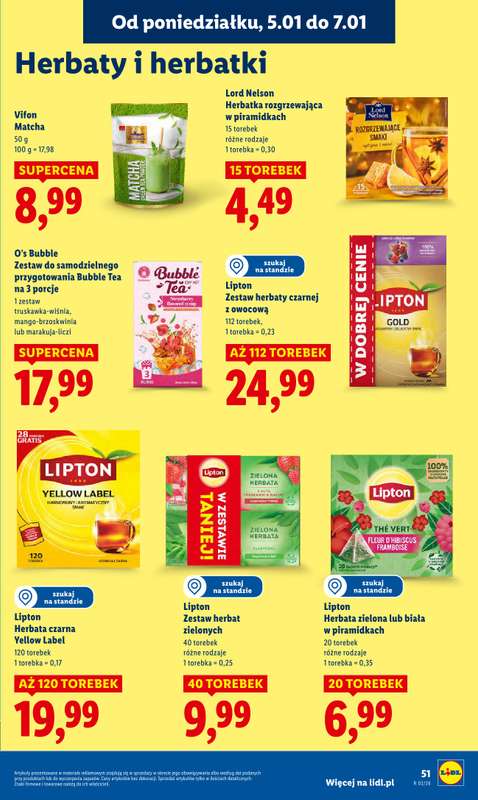 Lidl - gazetka promocyjna Oferta od poniedziałku od poniedziałku 05.01 do środy 07.01 - strona 53
