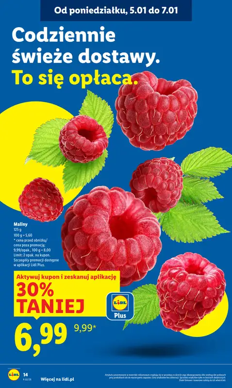 Lidl - gazetka promocyjna Oferta od poniedziałku od poniedziałku 05.01 do środy 07.01 - strona 16